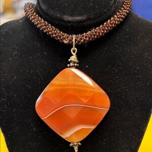 Beautiful stone pendant